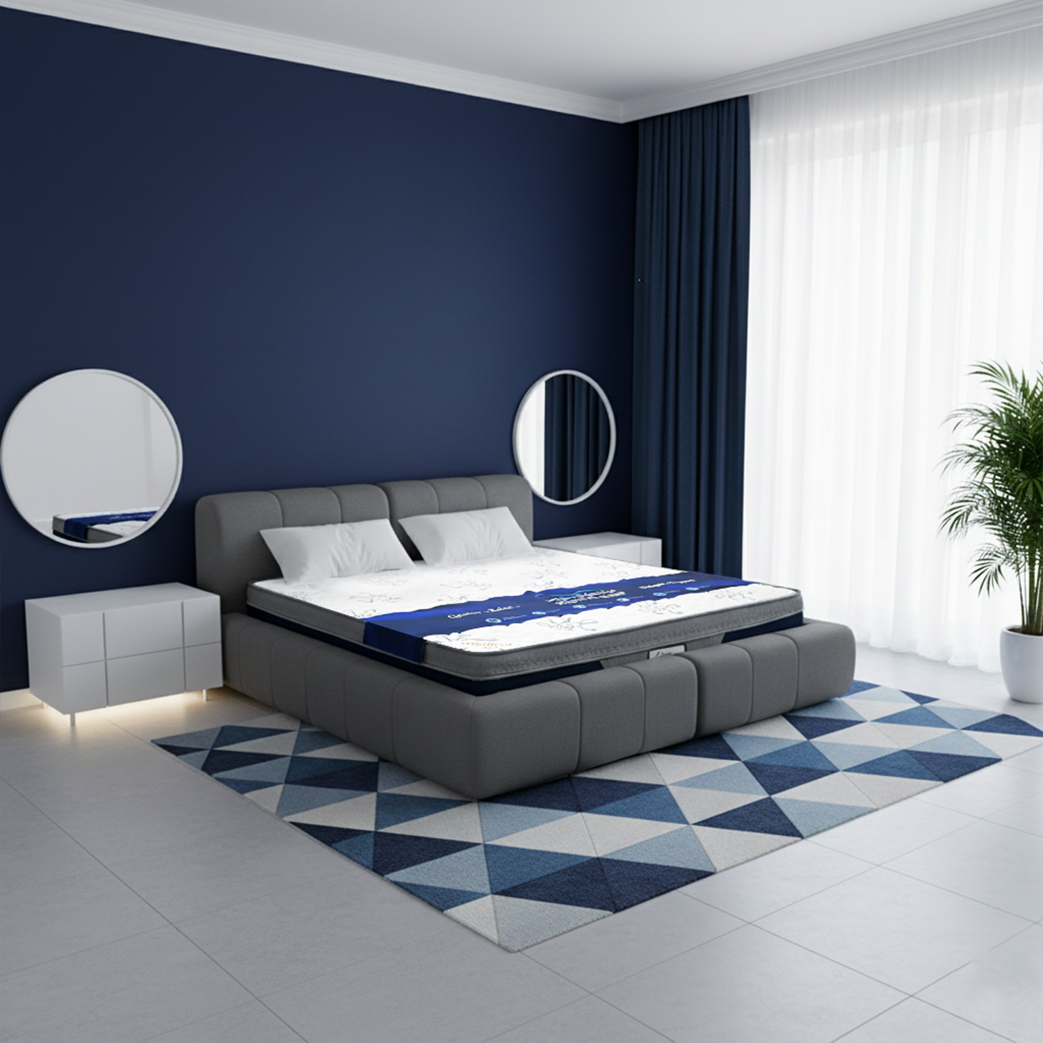 مرتبة ميديكال وان للسرير 10 طبقات - ارتفاع 30 سم مرتبة ميديكال وان للسرير 10 طبقات - ارتفاع 30 سم