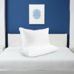 ⁦وسادة سرير بخط فضي مزدوج 100% قطن - 1000 جرام⁩ - الصورة ⁦5⁩