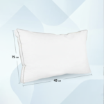 ⁦وسادة سرير بخط فضي مزدوج 100% قطن - 1000 جرام⁩ - الصورة ⁦7⁩