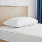 ⁦مخدة سرير بخط ابيض مزدوج 100% قطن - 800 جرام⁩ - الصورة ⁦8⁩