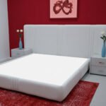 هيكل سرير منجد رمادي – لوكس من ميديكال سليب - 1018