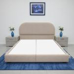 ⁦هيكل سرير منجد بيج فاتح – بيور من ميديكال سليب - 3005⁩ - الصورة ⁦2⁩