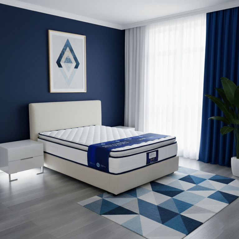 مرتبة سرير ميموري فوم جولد طبية 10 طبقات - ارتفاع 25 سم