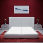 ⁦هيكل سرير منجد رمادي – لوكس من ميديكال سليب - 1018⁩ - الصورة ⁦2⁩