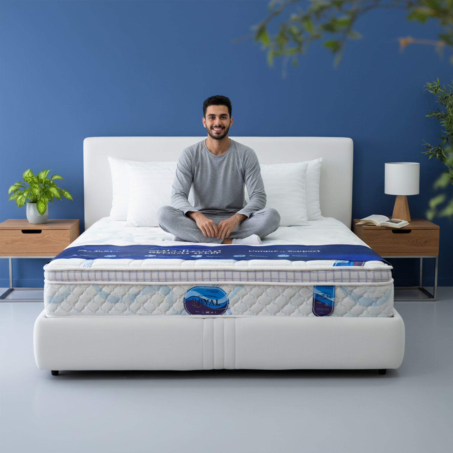 2 مرتبة طبية ميموري فوم ريفال 15 طبقة - ارتفاع 35 سم - الصورة 2