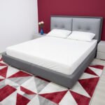 ⁦هيكل سرير رمادي من الكتان – أنجيلا من ميديكال سليب - 1014⁩ - الصورة ⁦4⁩