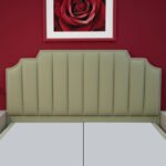 ⁦هيكل سرير منجد أخضر زيتي – دريم من ميديكال سليب - 2013⁩ - الصورة ⁦3⁩