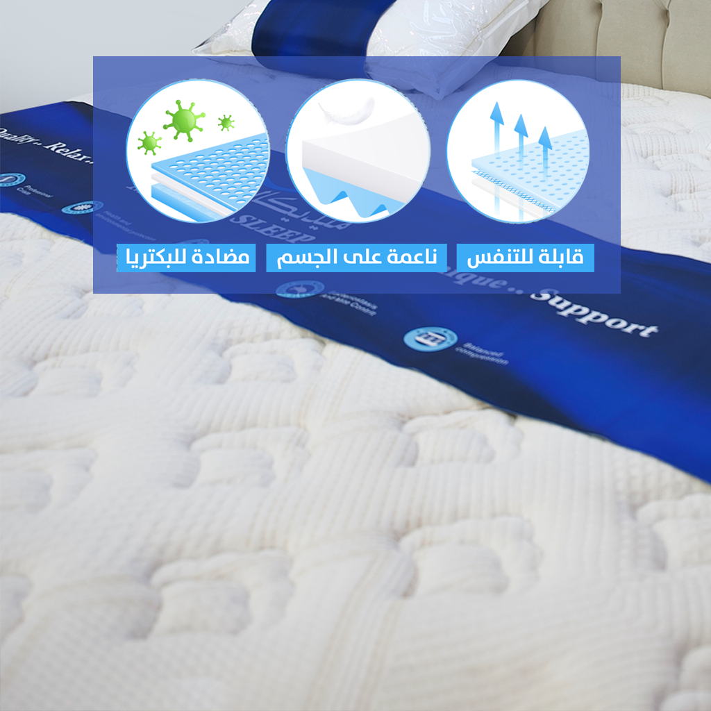 4 ميرال | مرتبة سرير 17 طبقة - ارتفاع 35 سم - الصورة 2