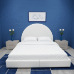 ⁦الباكج الذهبي (نفر) | باكج متكامل: سرير قوي، مرتبة داعمة، لباد سميك، واقي مرتبة، ووسائد قطنية⁩ - الصورة ⁦2⁩