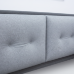 ⁦هيكل سرير رمادي من الكتان – أنجيلا من ميديكال سليب - 1014⁩ - الصورة ⁦3⁩