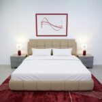 ⁦هيكل سرير منجد بيج فاخر بيرل من ميديكال سليب - 1013⁩ - الصورة ⁦4⁩