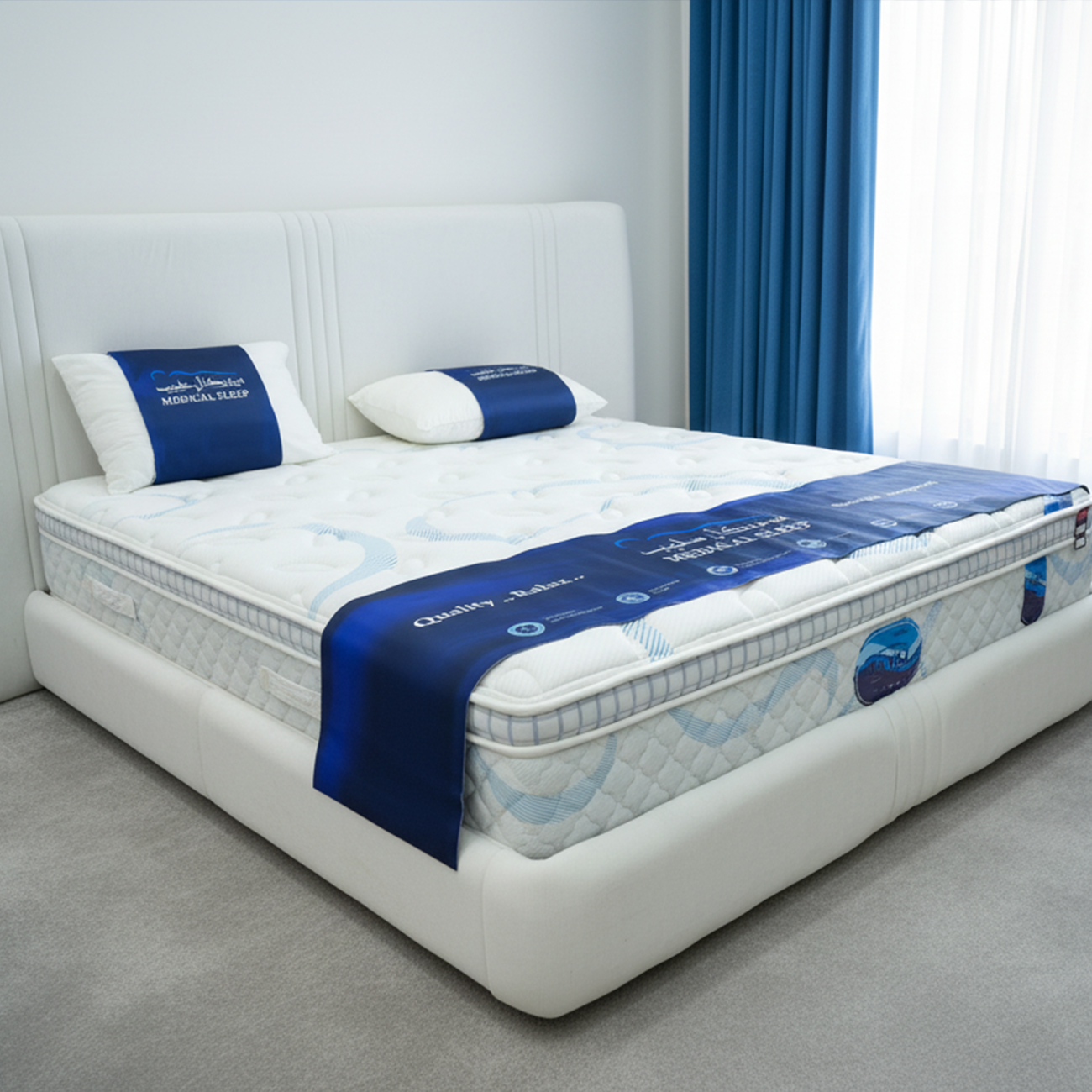 5 مرتبة طبية ميموري فوم ريفال 15 طبقة - ارتفاع 35 سم - الصورة 5