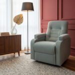 كرسي استرخاء ميديكال ريلاكس رمادي مع وضعية سرير