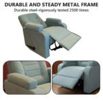 ⁦كرسي استرخاء ميديكال ريلاكس رمادي مع وضعية سرير - MK3⁩ - الصورة ⁦3⁩