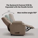 ⁦كرسي استرخاء ميديكال ريلاكس بيج مع وضعية سرير - MK3⁩ - الصورة ⁦2⁩