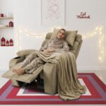 ⁦بكج أصالة العيد البيج - كرسي استرخاء بحامل أكواب + هدي⁩ - الصورة ⁦3⁩