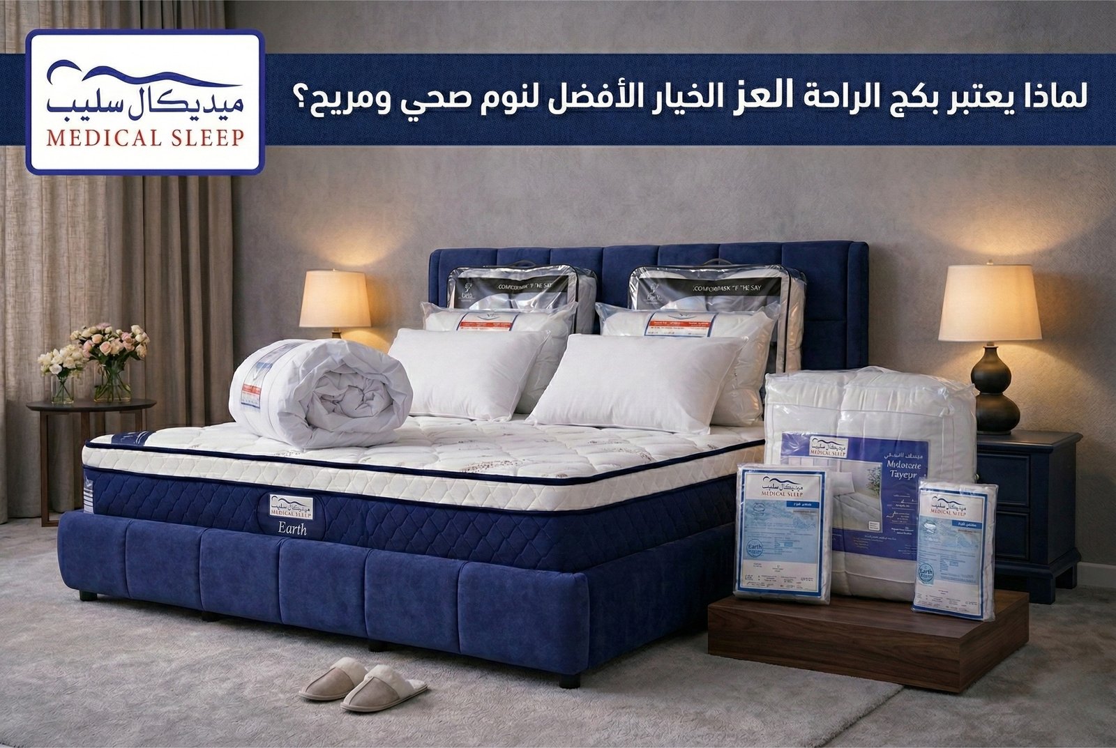 لماذا يعتبر بكج الراحة العز نفرين الخيار الأفضل لنوم صحي ومريح؟