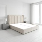 هيكل سرير بيج فاتح – هارموني من ميديكال سليب - 1019