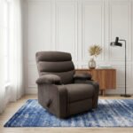 كرسي استرخاء دياموند بني غامق مع وضعية سرير - MK7