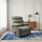 كرسي استرخاء دياموند شانيل رمادي مع وضعية سرير - MK7