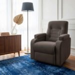 كرسي استرخاء ميديكال ريلاكس بني غامق مع وضعية سرير - MK3