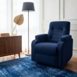 كرسي استرخاء ميديكال ريلاكس كحلي مع وضعية سرير - MK3