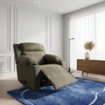 كرسي استرخاء فليكس مميز مع حامل أكواب - زيتي - MK10