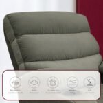 ⁦كرسي استرخاء دياموند زيتي مع وضعية سرير - MK7⁩ - الصورة ⁦4⁩