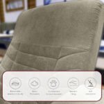 ⁦كرسي استرخاء لازورد بني مع وضعية سرير - MK4⁩ - الصورة ⁦4⁩