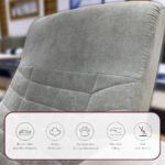 ⁦كرسي استرخاء لازورد رمادي مع وضعية سرير - MK4⁩ - الصورة ⁦4⁩