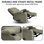 ⁦كرسي استرخاء دياموند زيتي مع وضعية سرير - MK7⁩ - الصورة ⁦3⁩