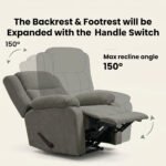 ⁦كرسي استرخاء سلطان زيتي مع وضعية سرير - MK5⁩ - الصورة ⁦2⁩