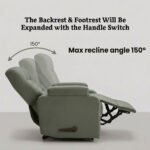 ⁦كرسي استرخاء ميديكال ريلاكس زيتي مع وضعية سرير - MK3⁩ - الصورة ⁦2⁩