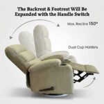 ⁦كرسي استرخاء دياموند بيج مع وضعية سرير - MK7⁩ - الصورة ⁦2⁩