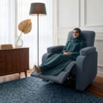 ⁦كرسي استرخاء ميديكال ريلاكس رمادي مع وضعية سرير - MK3⁩ - الصورة ⁦5⁩