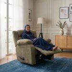 ⁦كرسي استرخاء سلطان زيتي مع وضعية سرير - MK5⁩ - الصورة ⁦5⁩